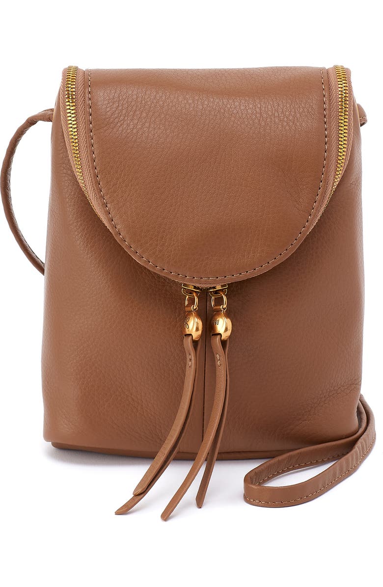 HOBO Fern Saddle Bag, Main, color, Timber Brown