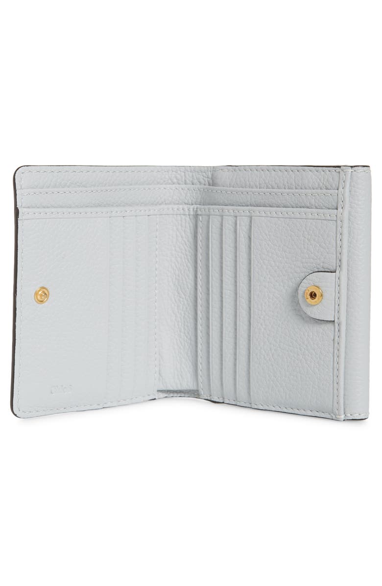 Chloé Marcie Leather French Wallet, Alternate, color,
