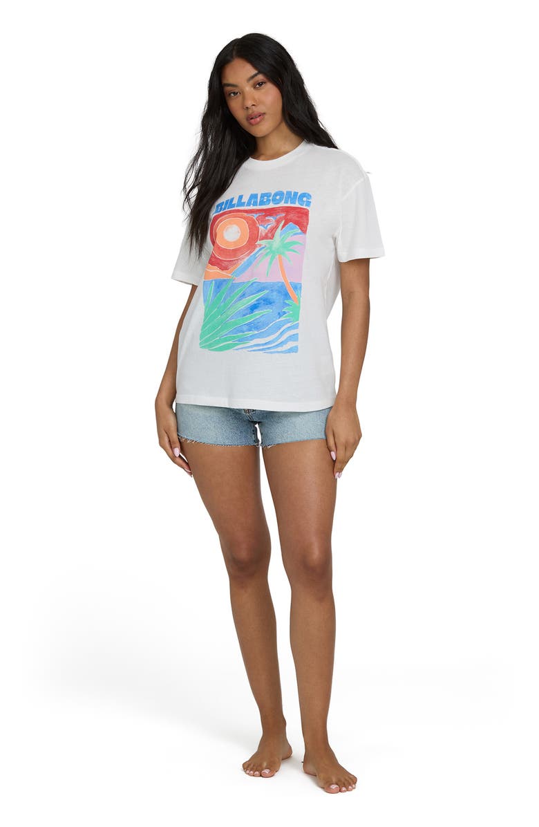 Billabong Highs & Lows Graphic T-Shirt, Alternate, color, Salt Crystal
