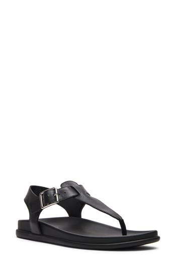 Blondo Niomi Ankle Strap Sandal In Black/black
