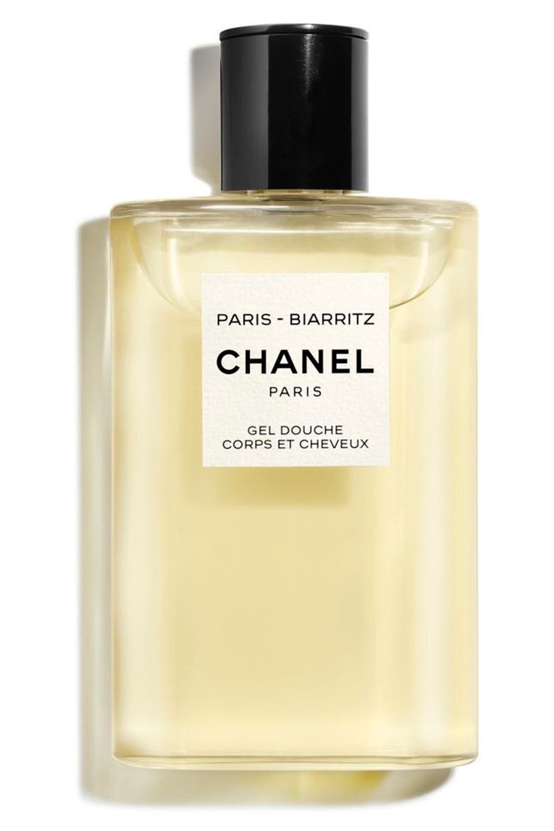 LES EAUX DE CHANEL PARIS-BIARRITZ Perfumed Hair and Body Shower Gel, Main, color, NO COLOR