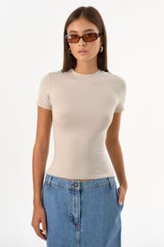 LAMARQUE Moa | Jersey Crew Neck Tee