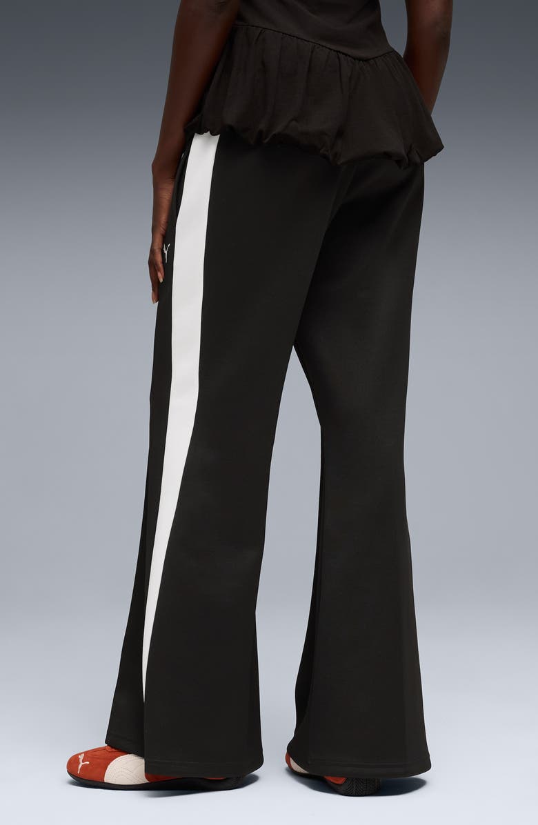 PUMA T7 Relaxed Flare Track Pants, Alternate, color, 