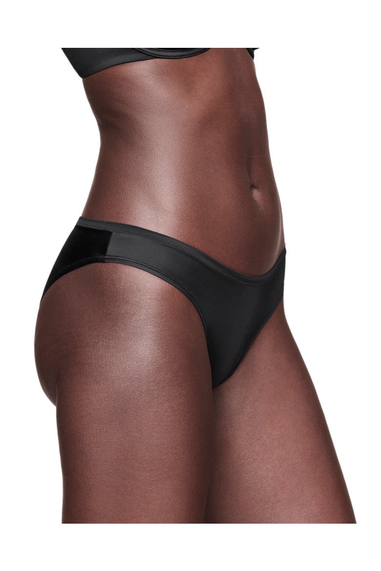 The Bikini Satin, Alternate, color, BLACK