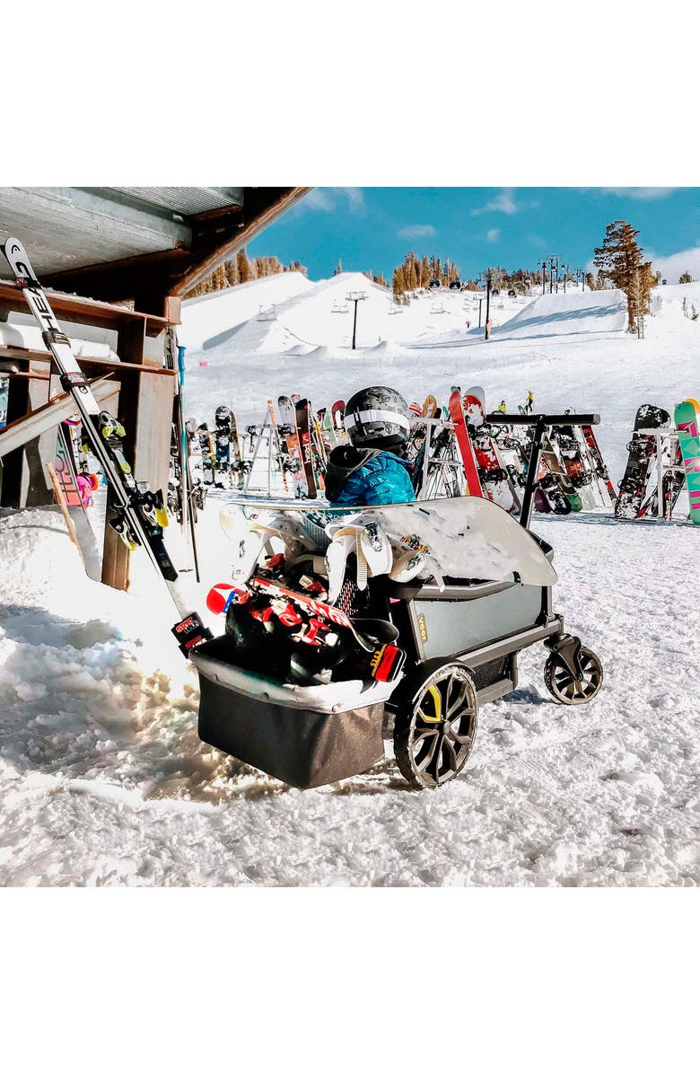 Veer Cruiser City XL 4-Seater All-Terrain Crossover Wagon & Foldable Storage Basket Set, Alternate, color, 