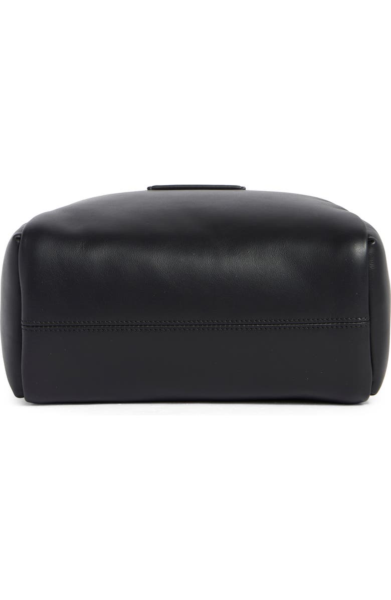 Kate Spade New York puffed leather satchel bag, Alternate, color, Black