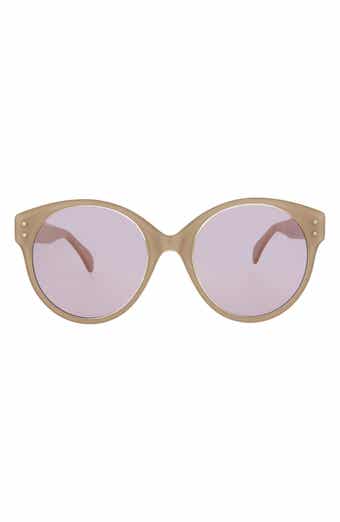 Alaïa 54mm Round Sunglasses