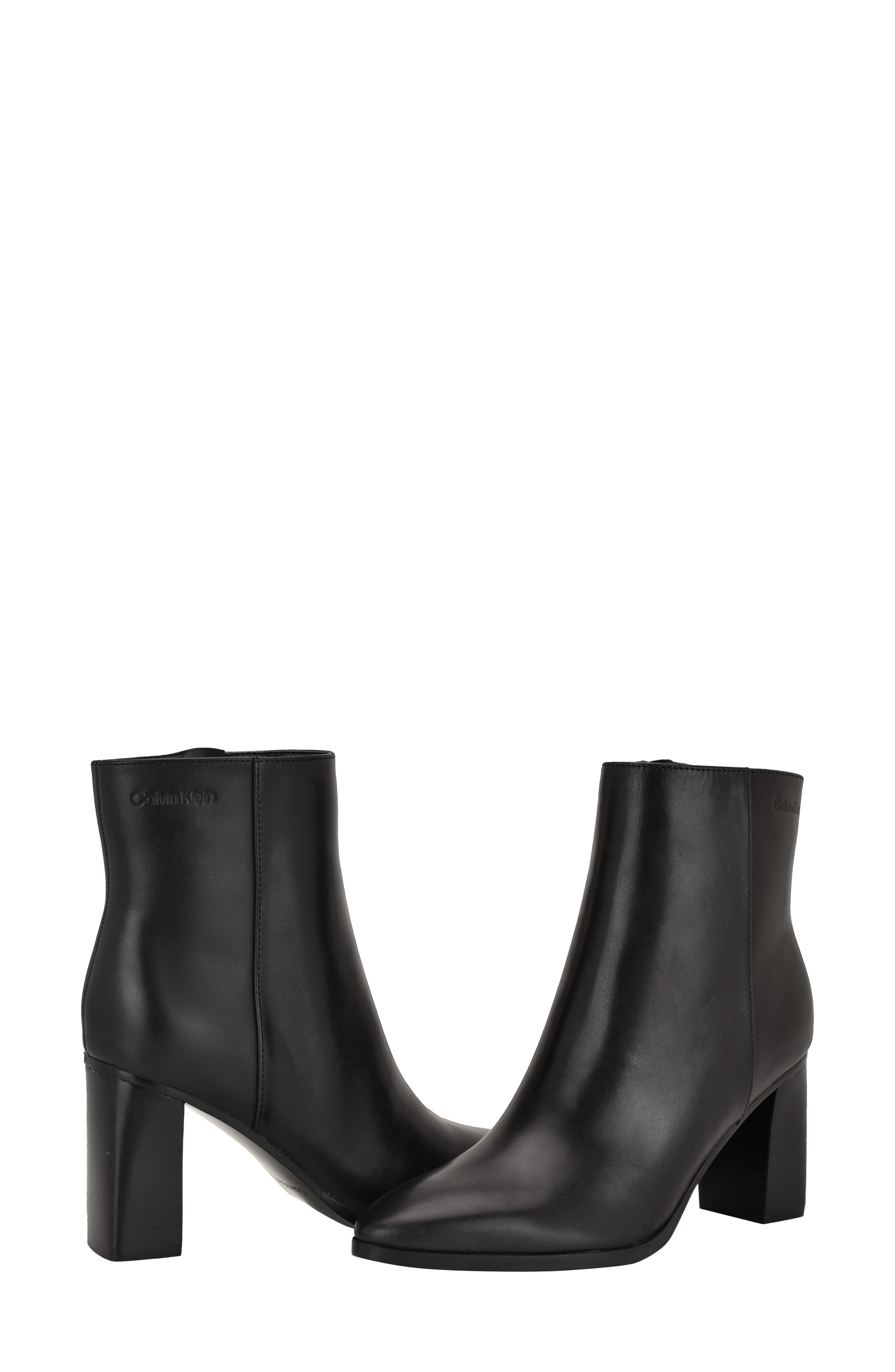 Calvin Klein Dezzi Bootie, Alternate, color, Black