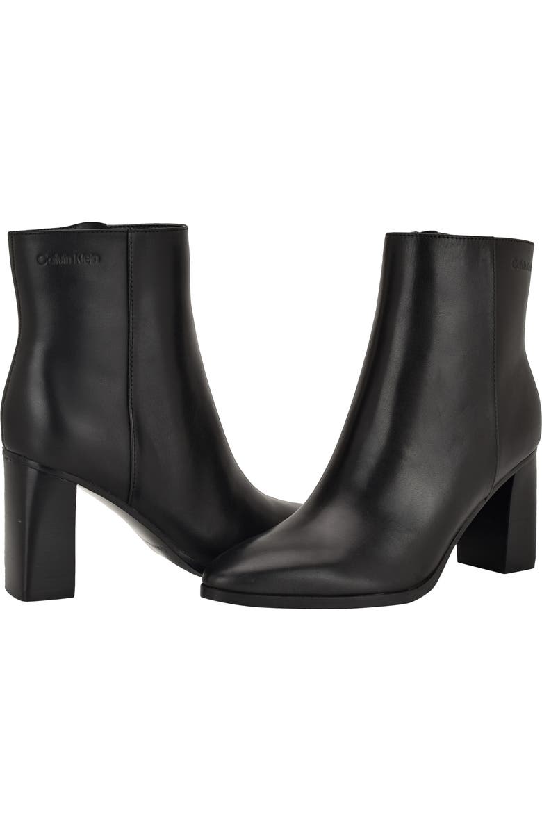 Calvin Klein Dezzi Bootie, Alternate, color, Black
