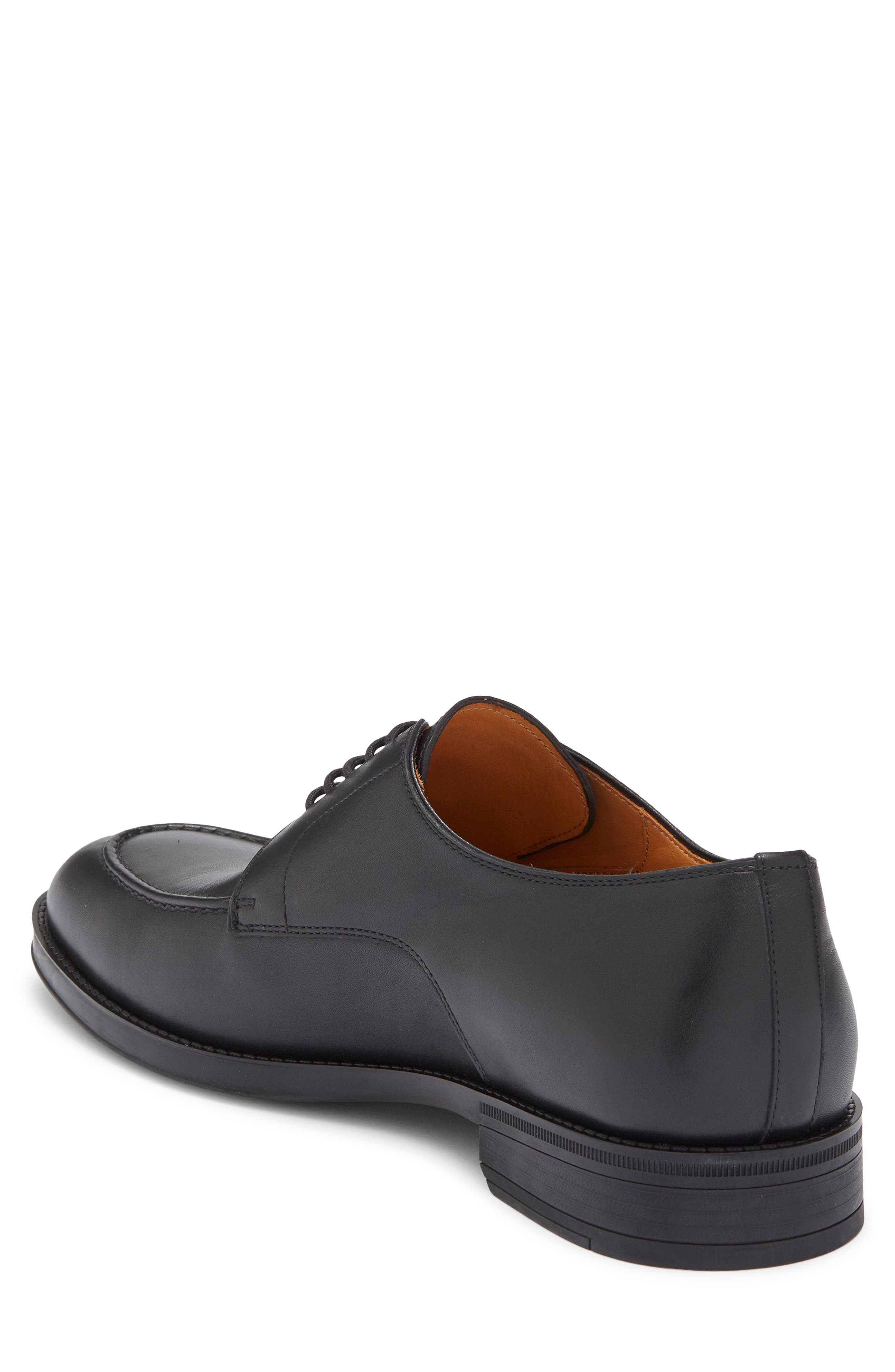 Magnanni Addison Apron Toe Derby, Alternate, color, Black