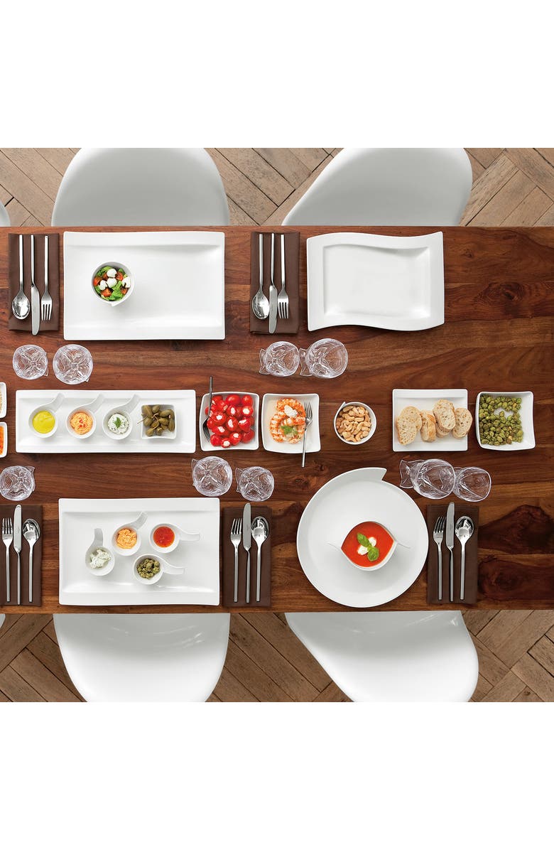 Villeroy & Boch NewWave Gourmet Dinner Plate, Alternate, color, White