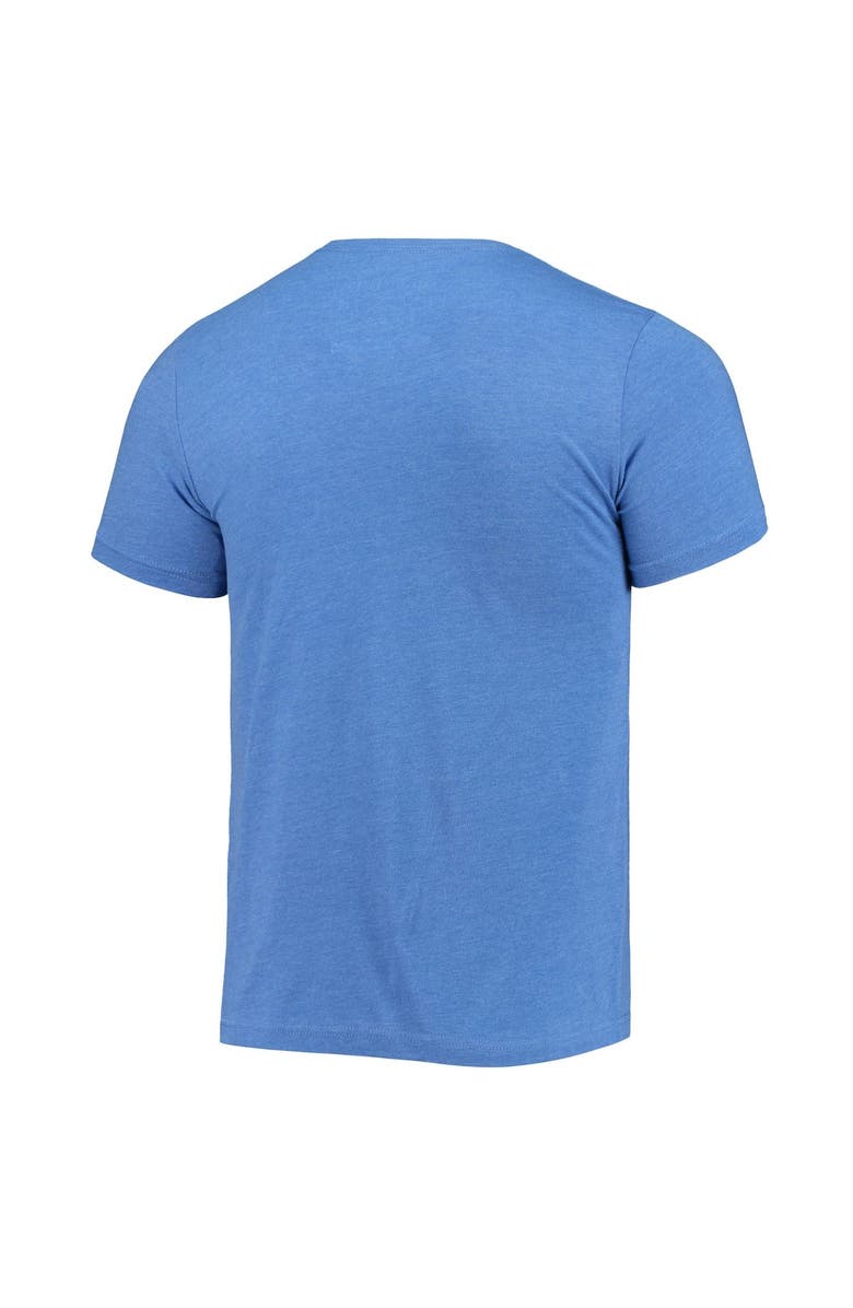 HOMEFIELD Men's Homefield Heathered Blue Seton Hall Pirates Vintage Go Hall T-Shirt, Alternate, color, 