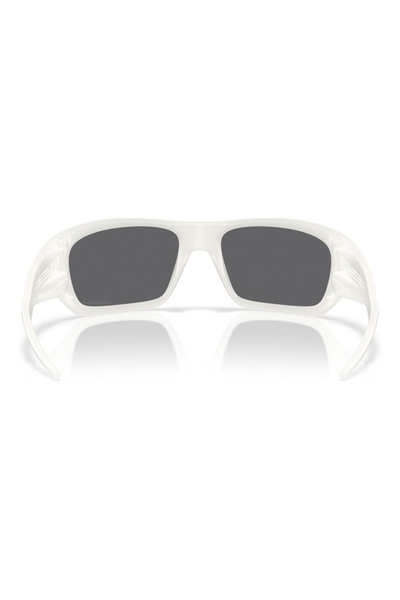 60mm Prizm™ Rectangular Sunglasses, Alternate, color, MATTE VAPOR / PRIZM BLACK
