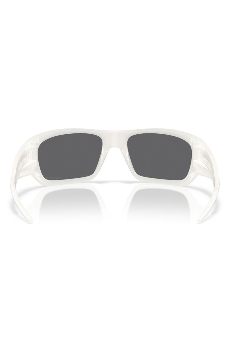 Oakley 60mm Prizm<sup>™</sup> Rectangular Sunglasses, Alternate, color, Matte Vapor / Prizm Black