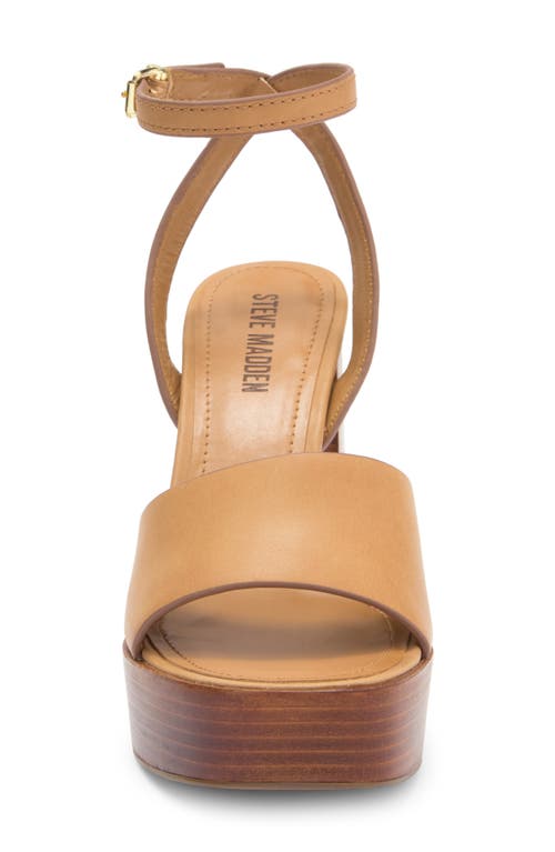 STEVE MADDEN STEVE MADDEN FLORIA PLATFORM ANKLE STRAP SANDAL 