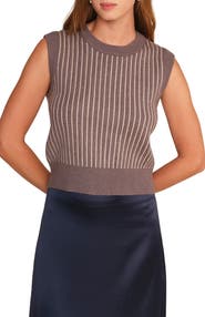 DELUC Bruce Stripe Sweater Vest