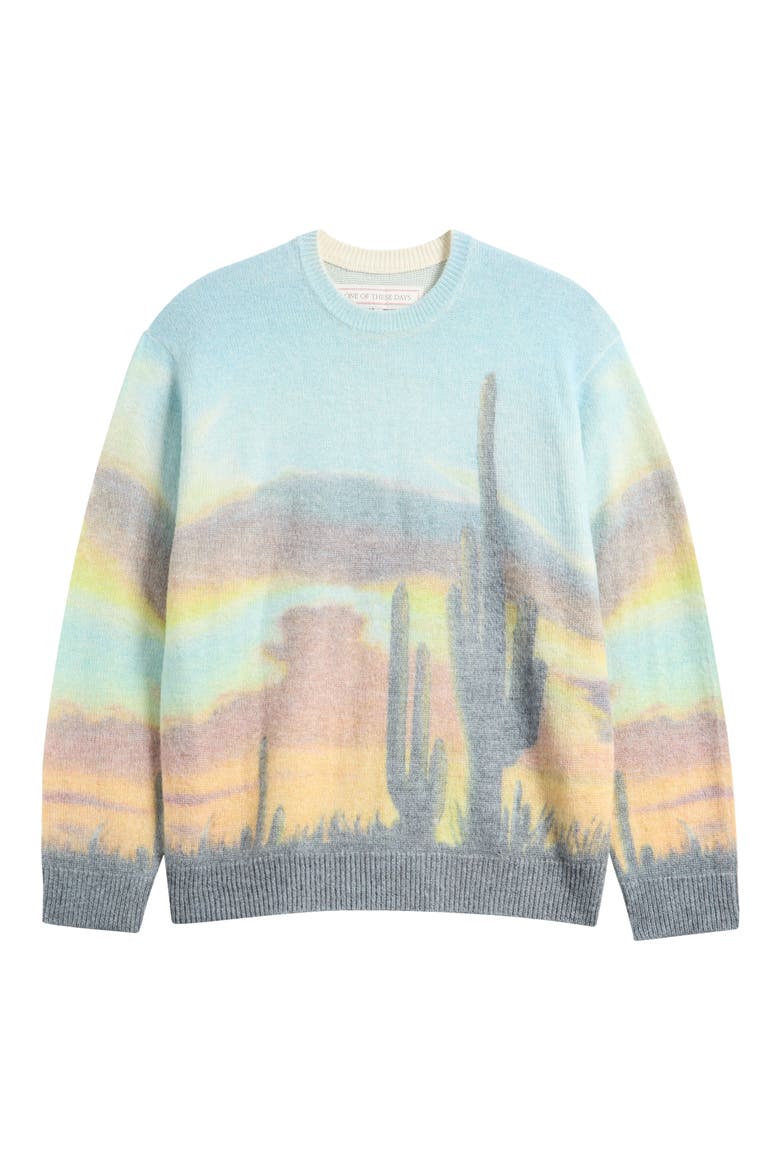 Standing Room Crewneck Sweater, Alternate, color, MULTI