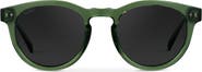 WMP Eyewear Tate - 50mm Retro Classic Round Polarized Sunglasses
