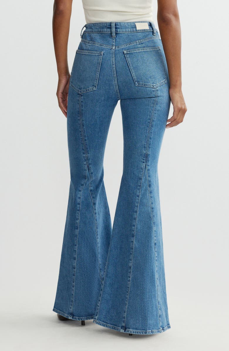 DL1961 Claira Contoured Instasculpt<sup>™</sup> Flare Leg Jeans, Alternate, color, 