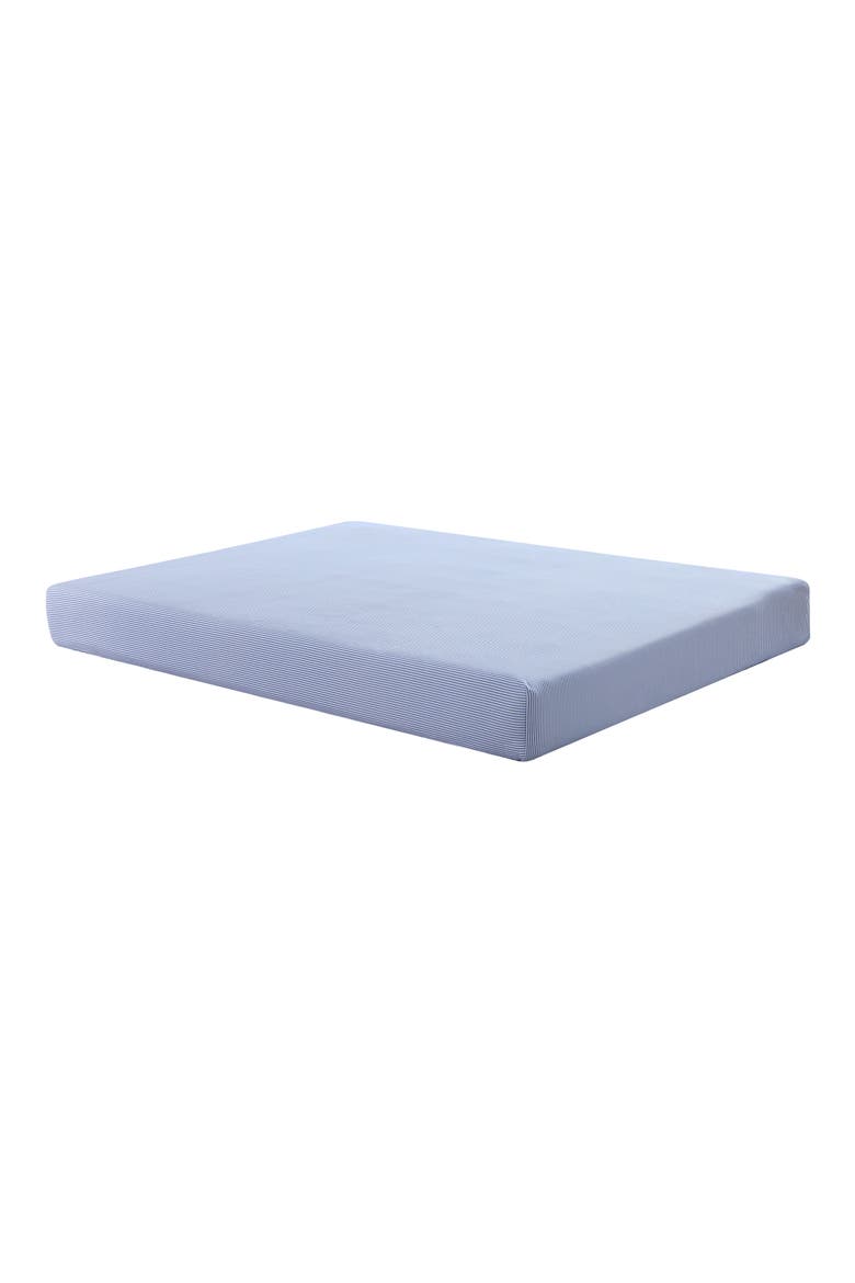 Oxford Stripe 200 Thread Count Cotton Percale Sheet Set, Main, color, BLUE/ WHITE