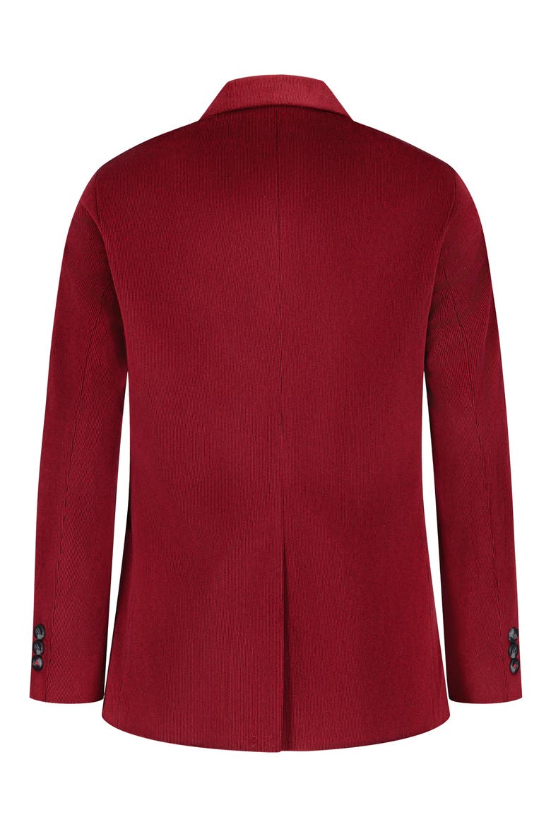 Kids' Corded Velvet Sportcoat, Alternate, color, BIKING RED