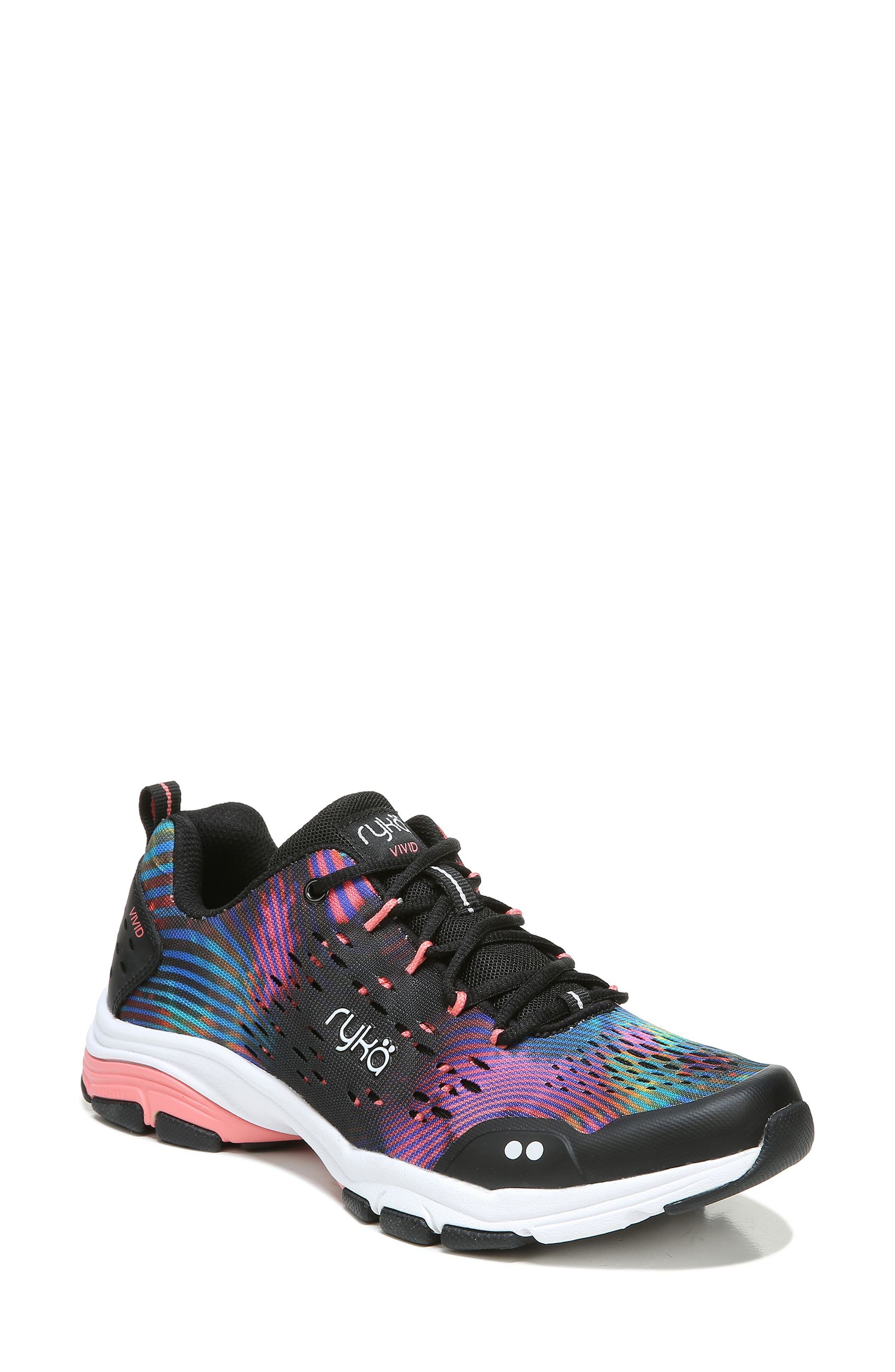 Vivid RZX Sneaker, Main, color, BLACK EXOTIC