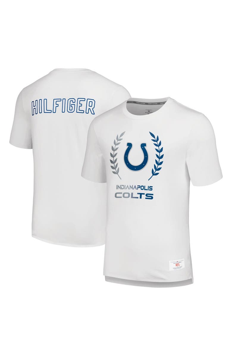 Tommy Hilfiger Men's Tommy Hilfiger White Indianapolis Colts Miles T-Shirt, Main, color,