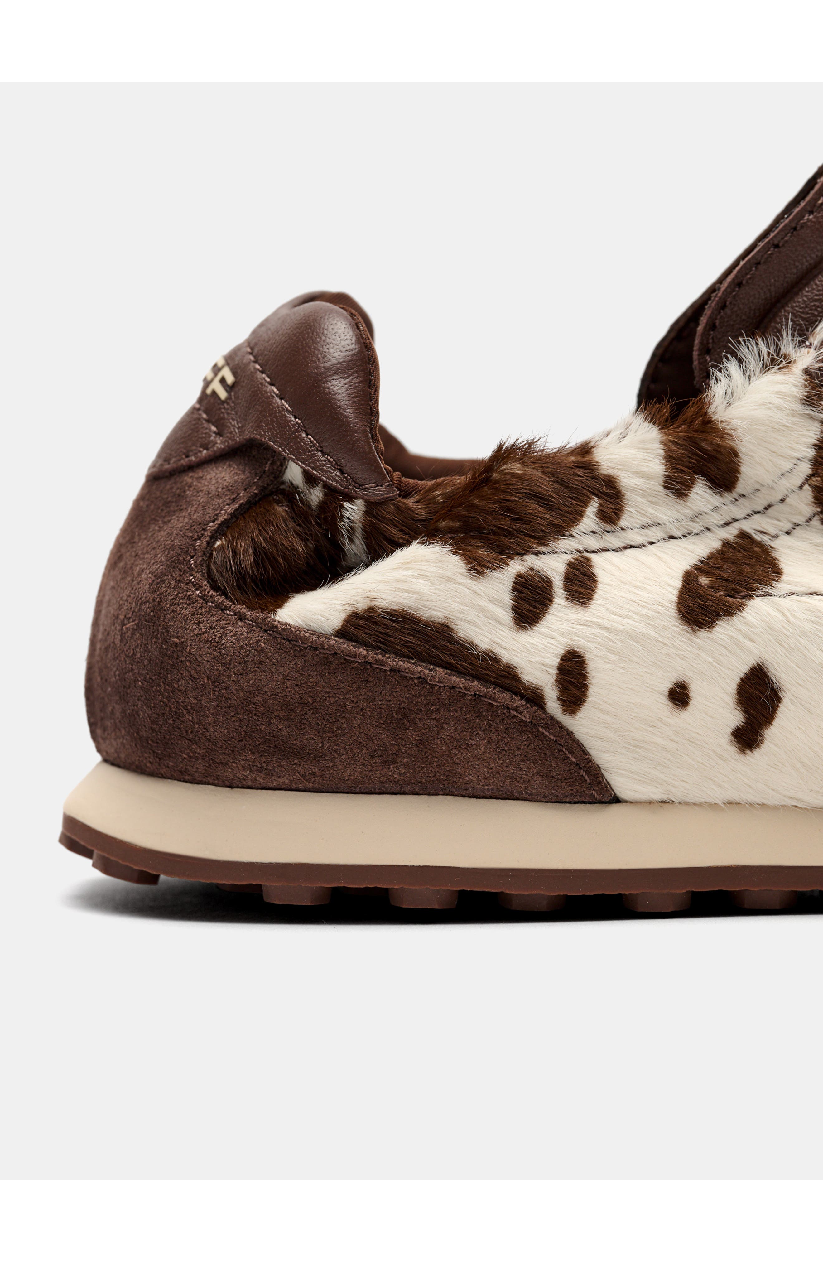 Bridge Genuine Calf Hair Sneaker, Alternate, color, ANIMAL PRINT