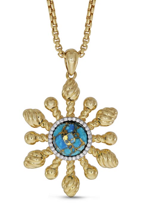 Sunny Side Up Pendant Necklace