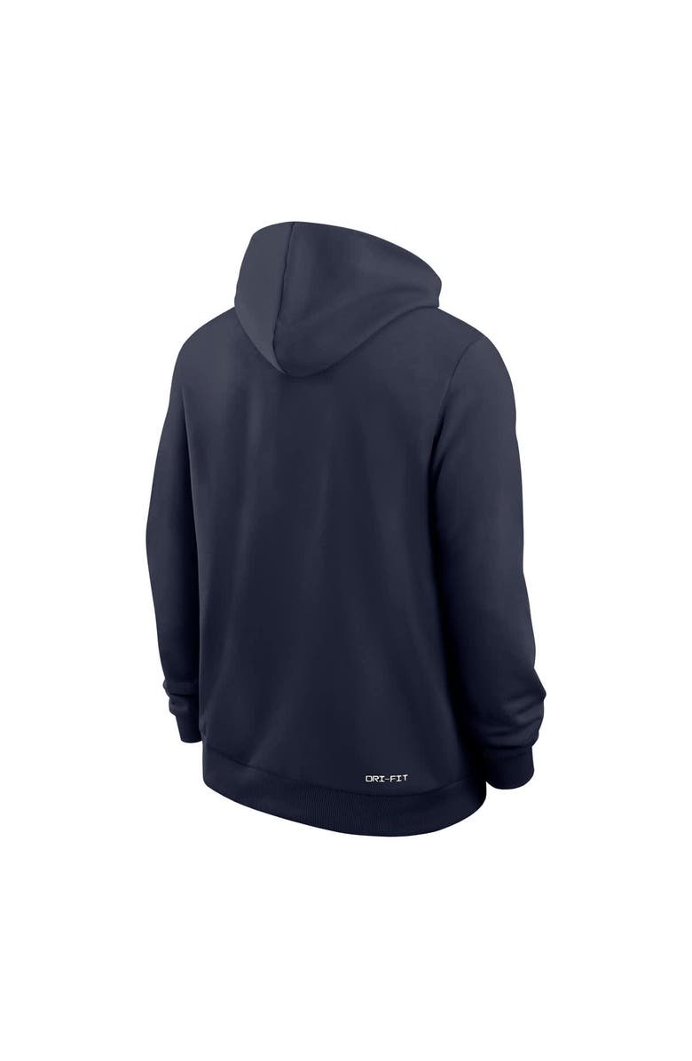 Nike Men's Nike Navy Toledo Rockets 2025 Sideline Dri-FIT Hoodie, Alternate, color, Navy