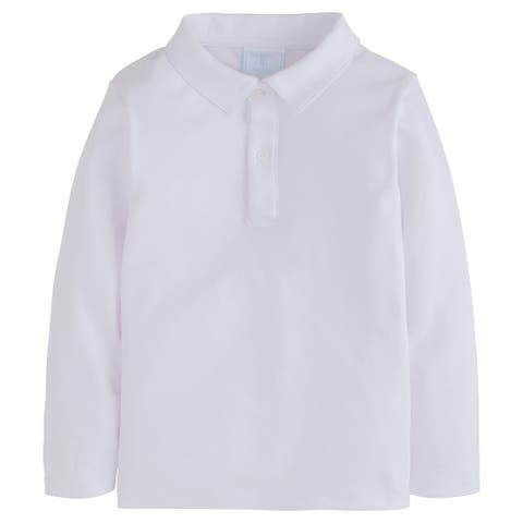 Kids' Solid Long Sleeve Polo (Baby)