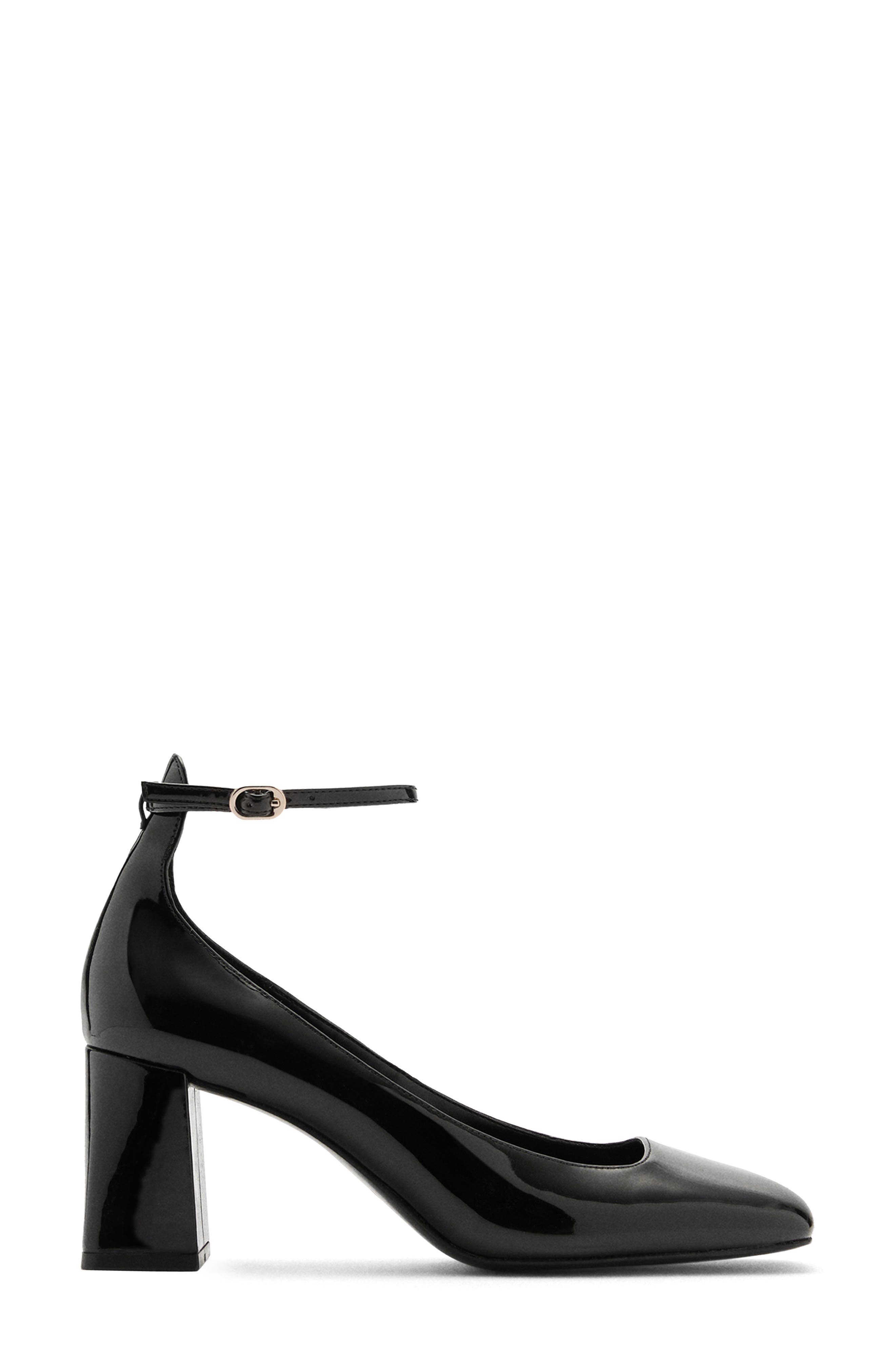 MANGO Ankle Strap Pump, Main, color, 