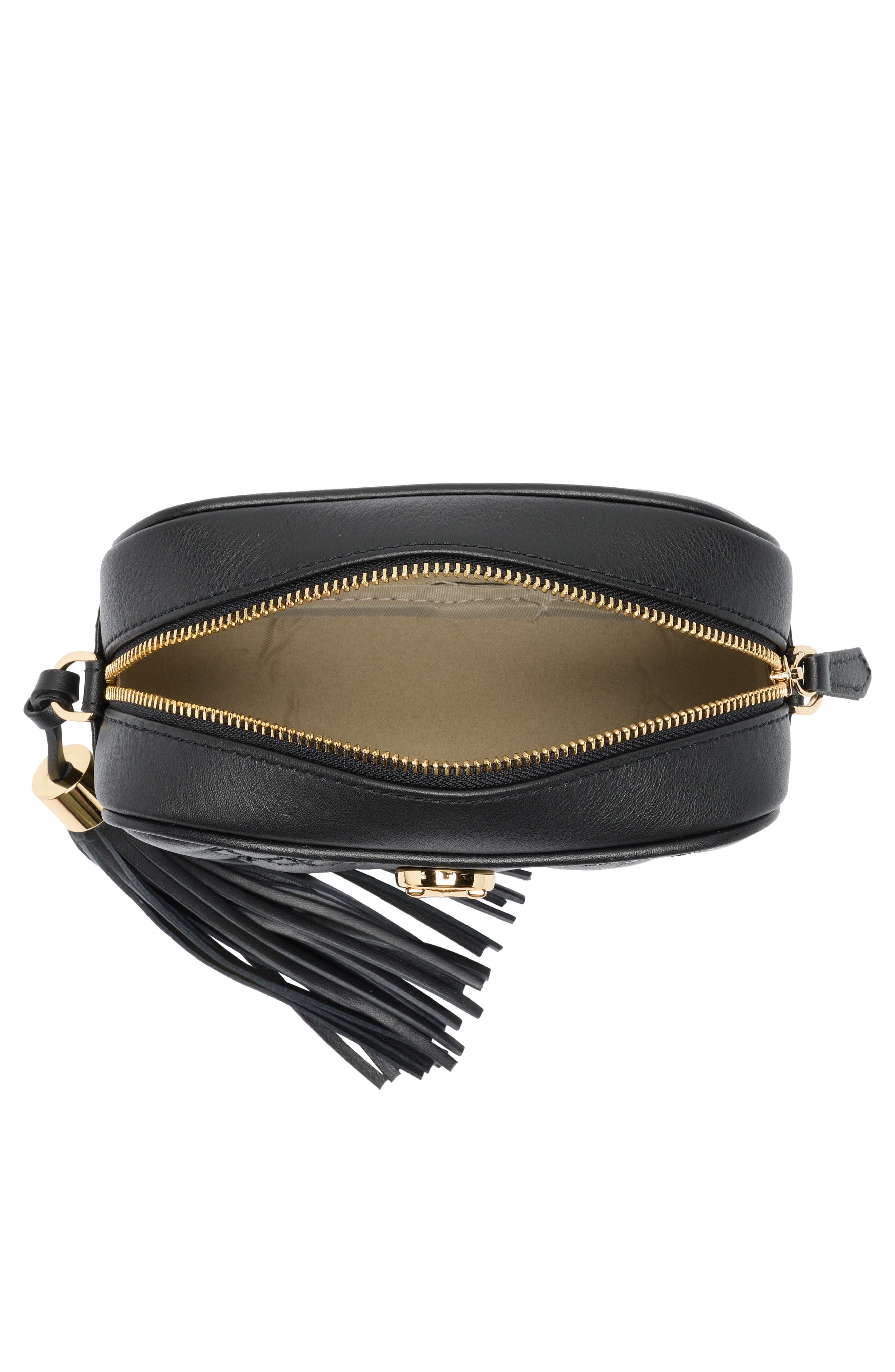 VALENTINO BY MARIO VALENTINO Amel Monogram Quilted Leather Crossbody Bag, Alternate, color, 