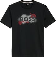 BOSS Thompson Embossed Logo Graphic T-Shirt