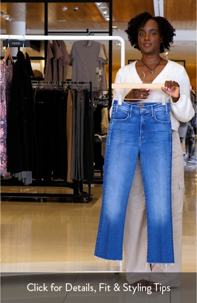 The Hustler Frayed Ankle Jeans, sales video thumbnail