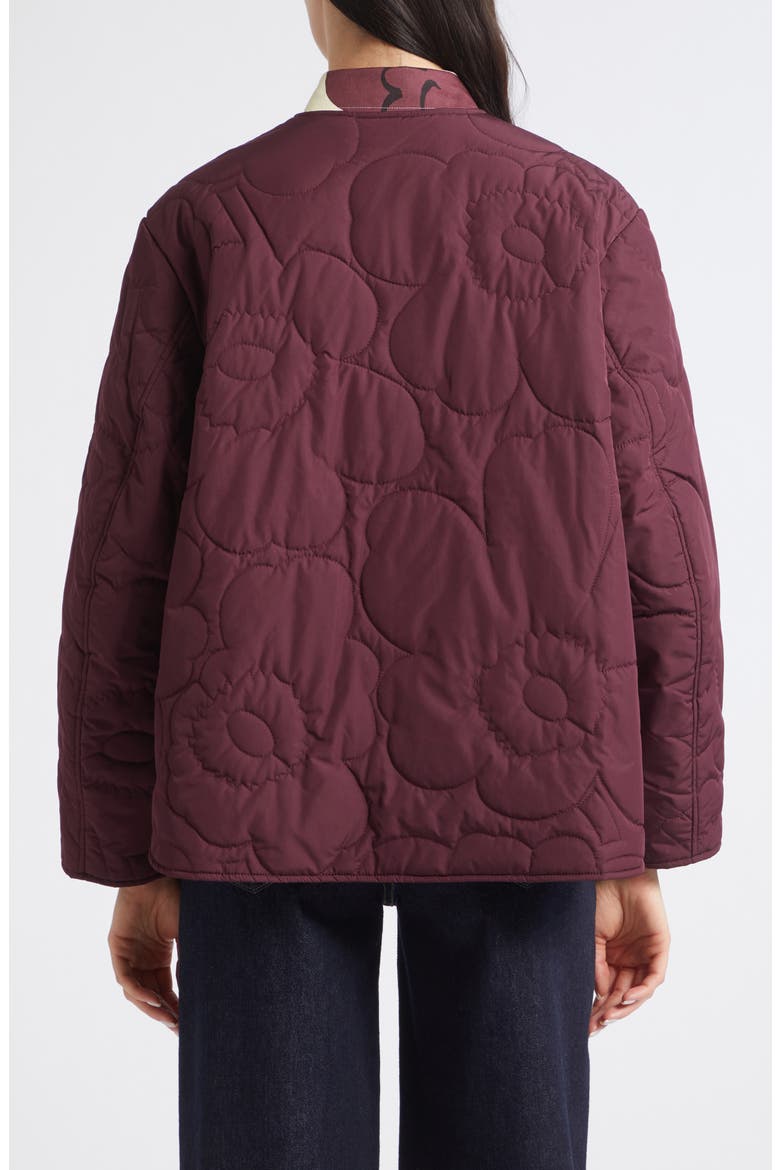 Unikko Lightweight Padded Jacket, Alternate, color, WINE RED