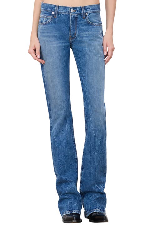 Low Rise Bootcut Jeans