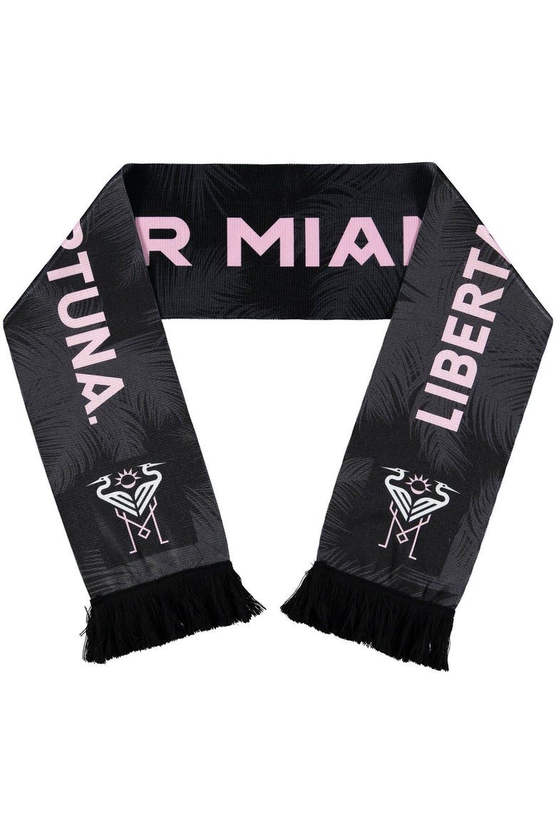 Inter Miami CF Jersey Hook Scarf, Main, color, Black