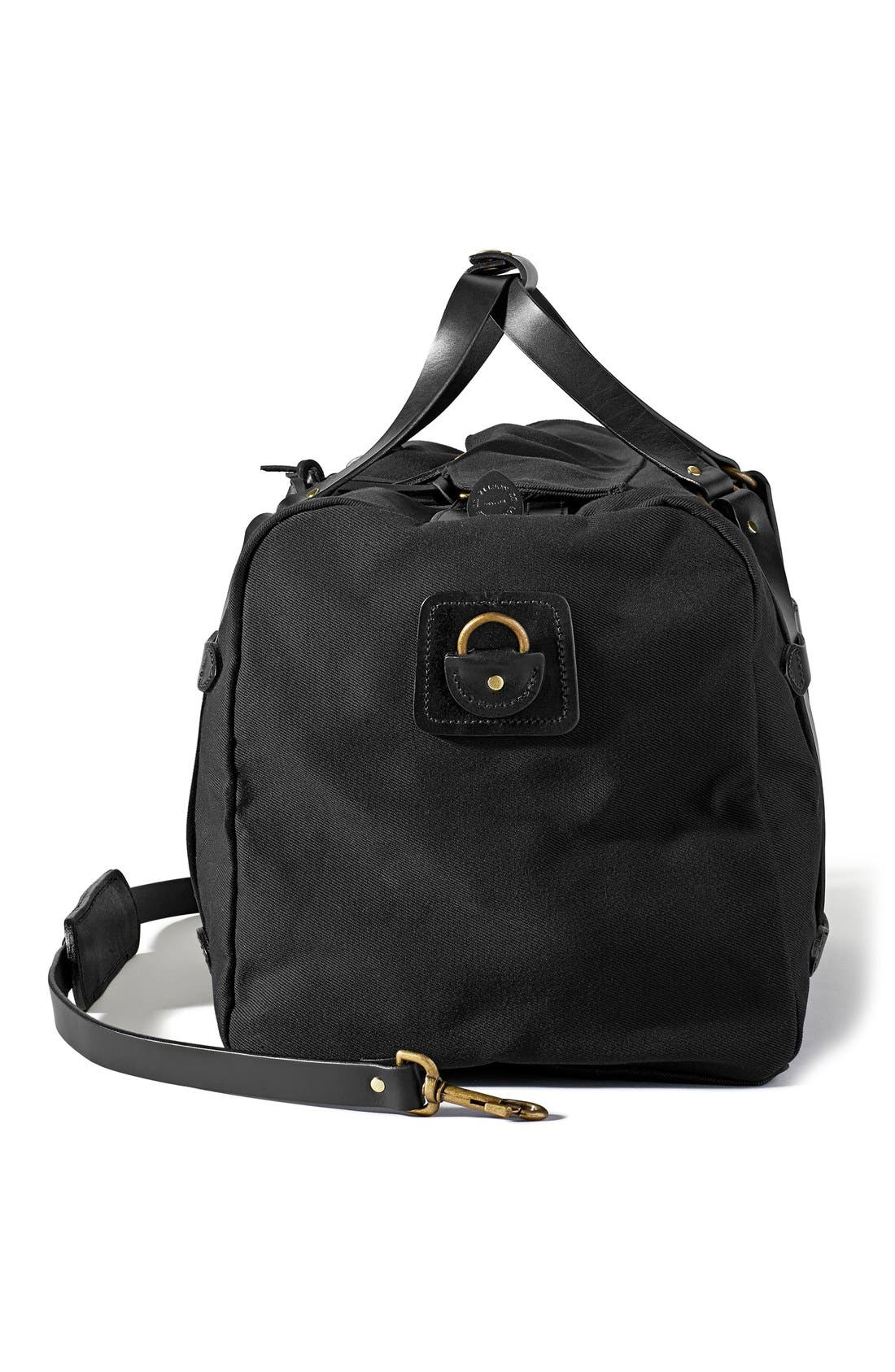 Medium Duffle Bag, Alternate, color, BLACK