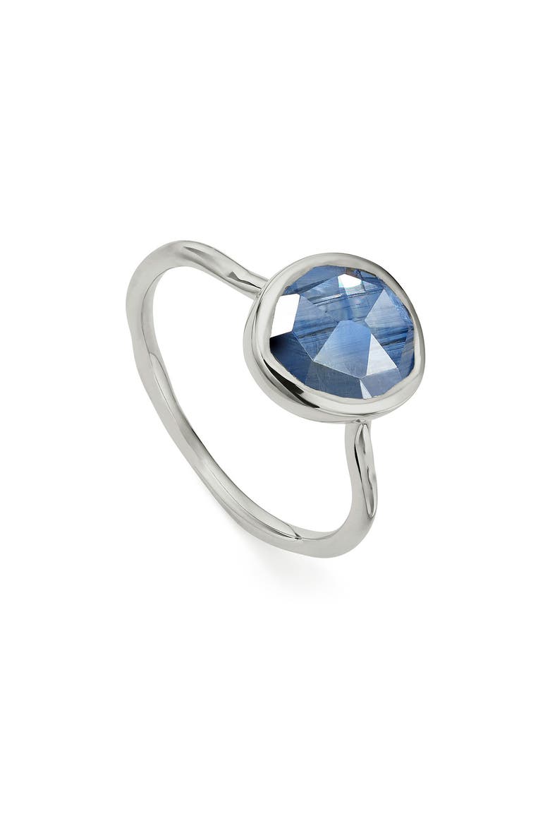 MV Siren™ Stacking Ring, Main, color, SILVER/ KYANITE