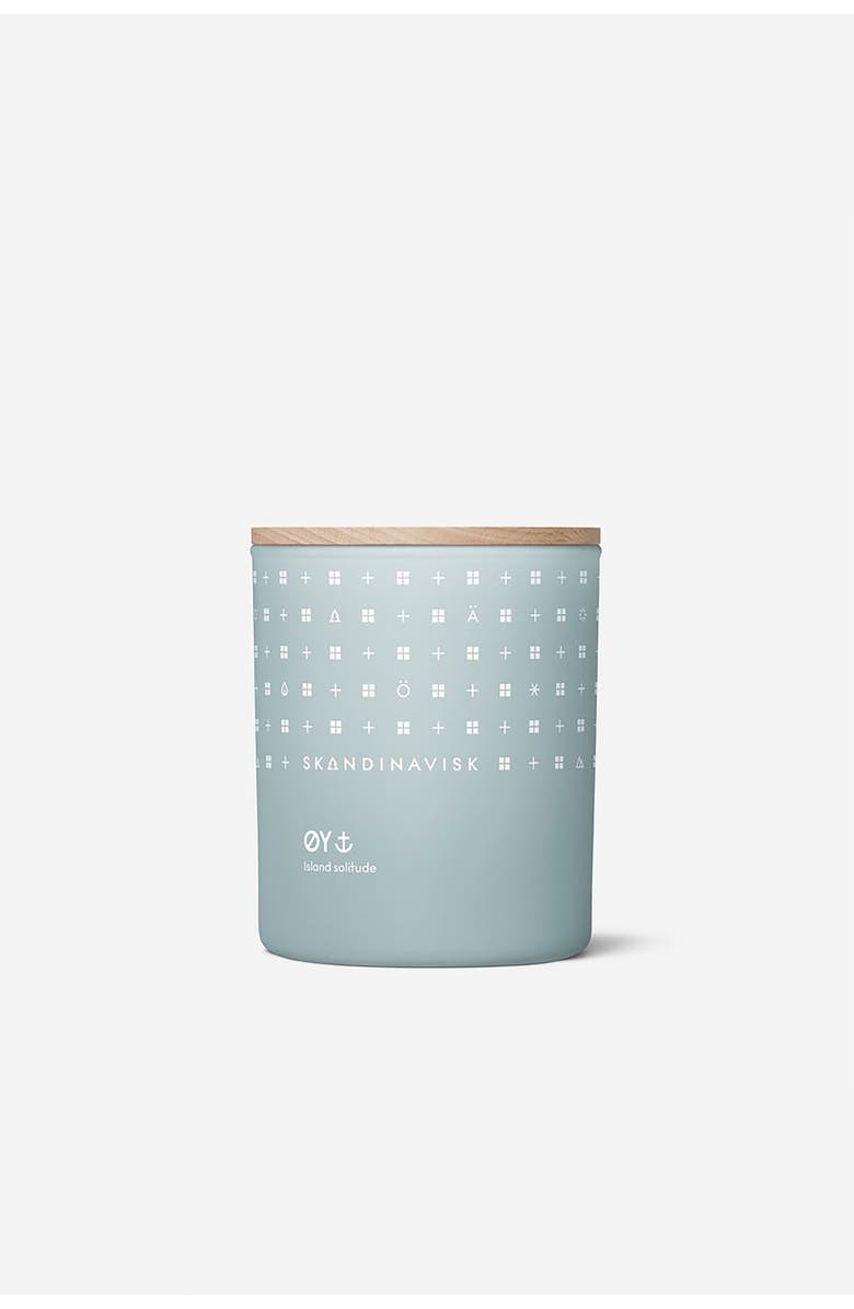 SKANDINAVISK ØY Scented Candle 200g, Alternate, color, Green