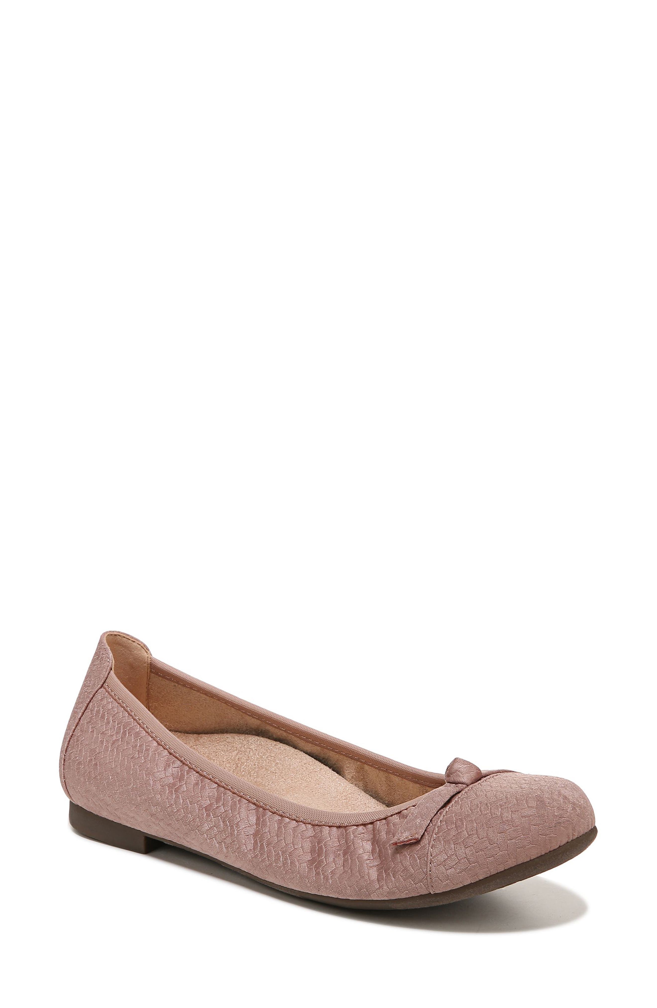 Amorie Cap Toe Ballet Flat, Main, color, TOASTED NUT