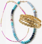 Erin McDermott Jewelry On Repeat Necklace and Bracelet Bundle