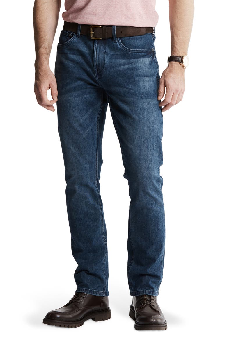 Crown Straight Leg Jeans, Main, color, MID WASH