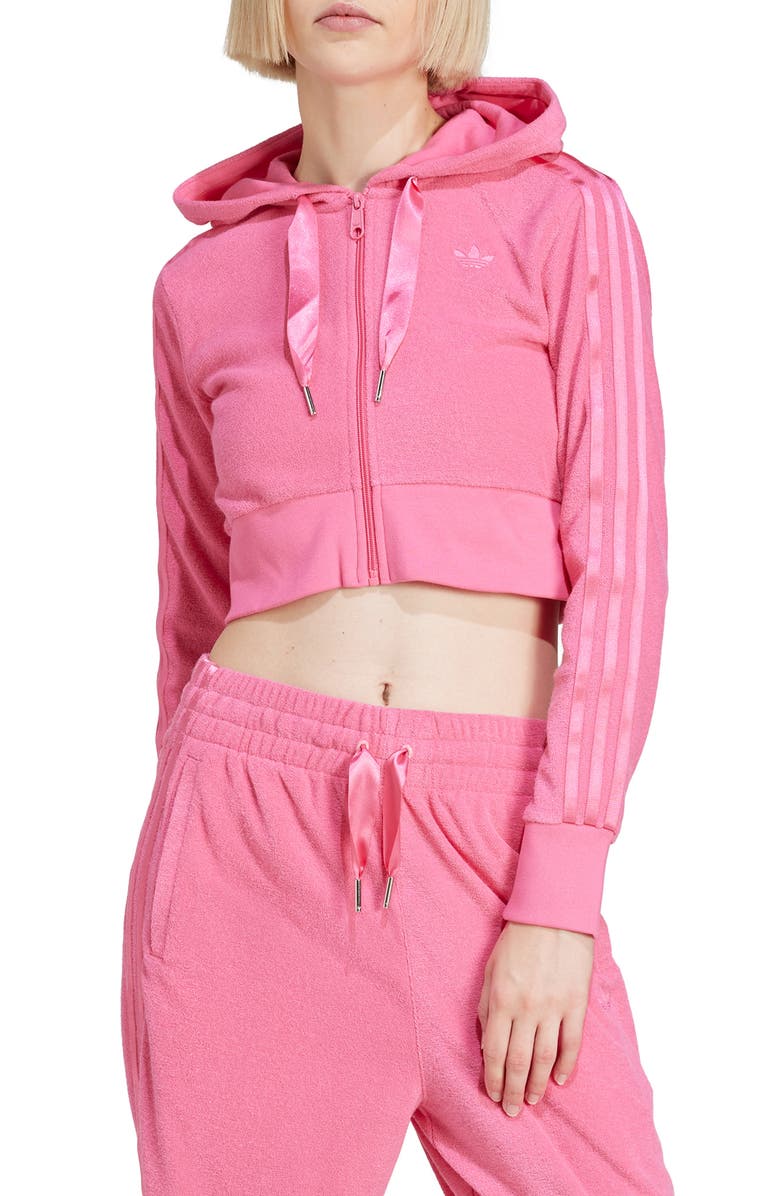 adidas Zip-Up Hoodie, Main, color,