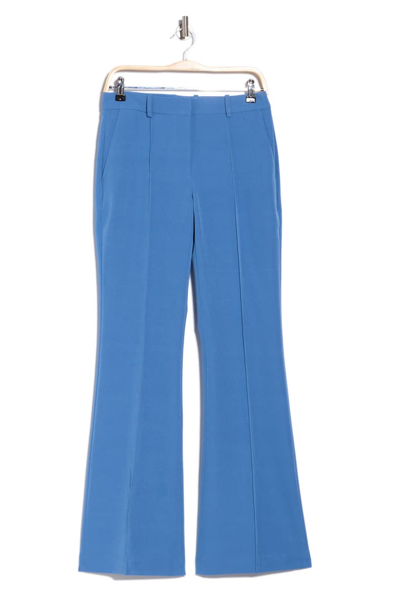 Tech Tailoring Flared Trousers, Alternate, color, RIVERSIDE BLUE