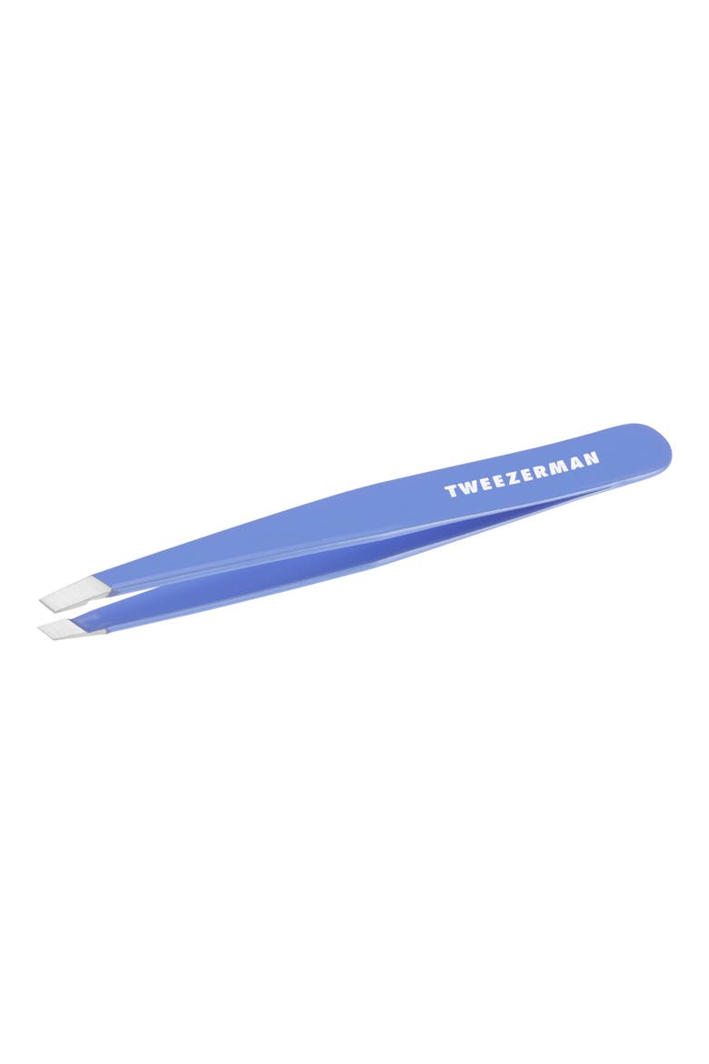 Lapis Blue Slant Tweezer, Main, color, BLUE