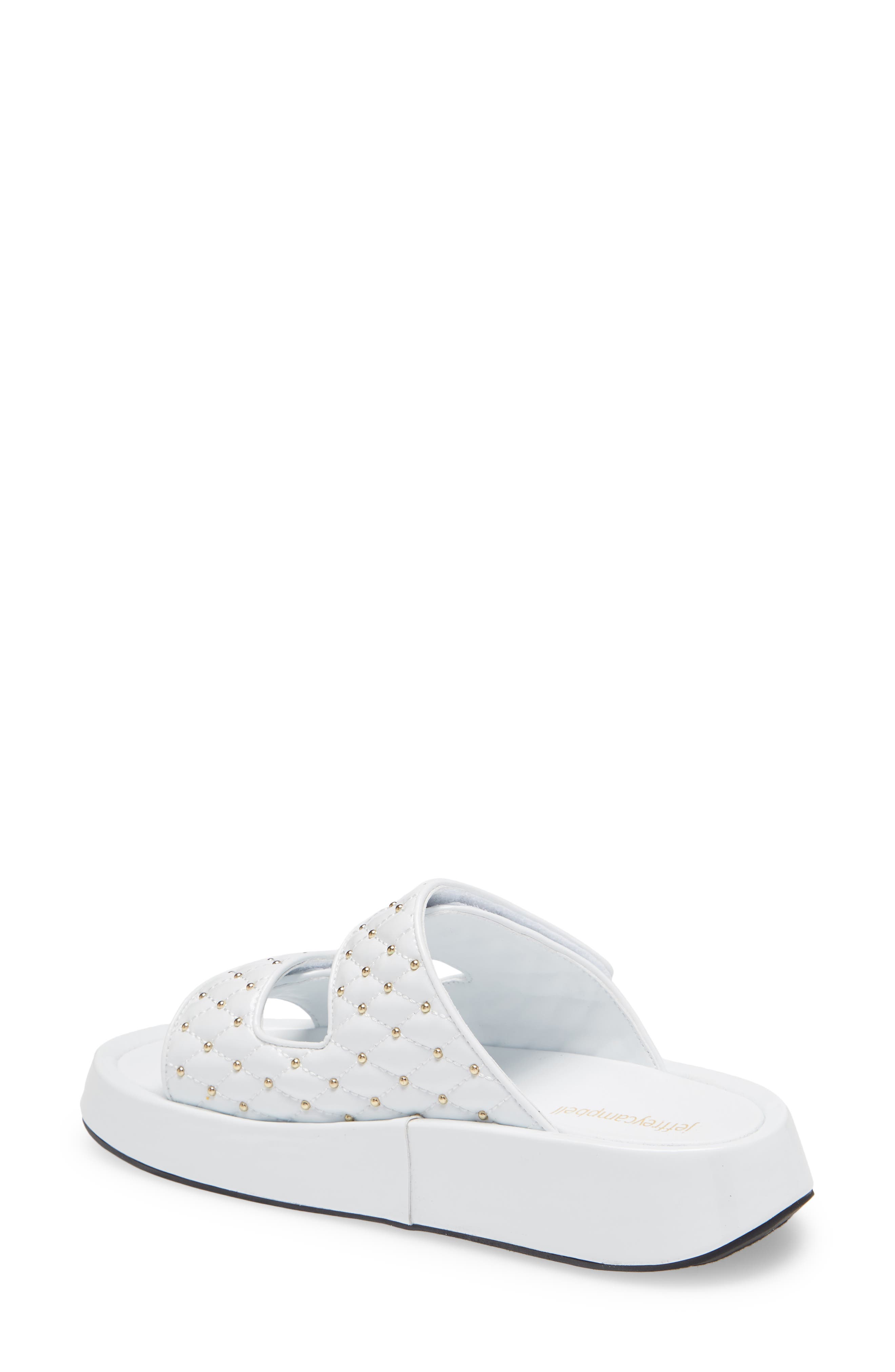 Scaeva Slide Sandal, Alternate, color, WHITE PATENT