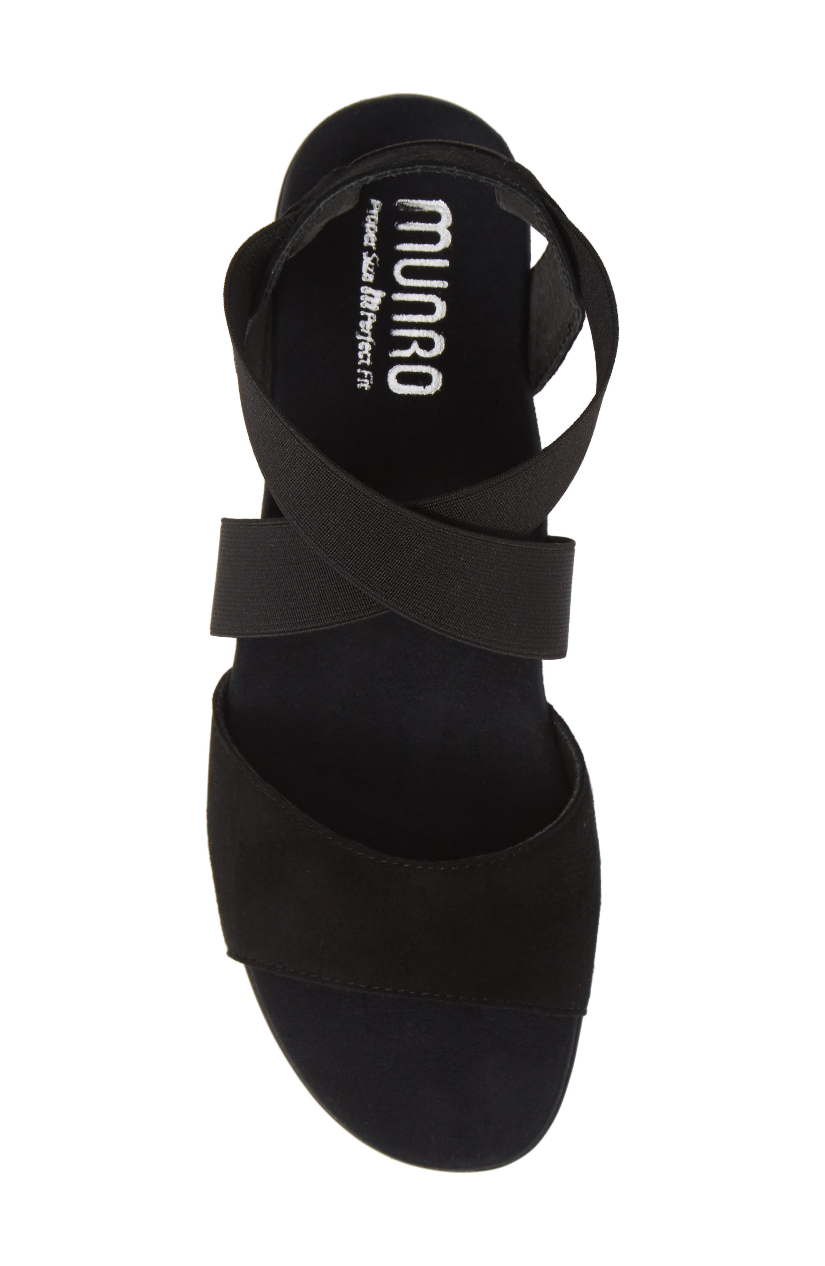 Munro Caley Wedge Sandal, Alternate, color, 