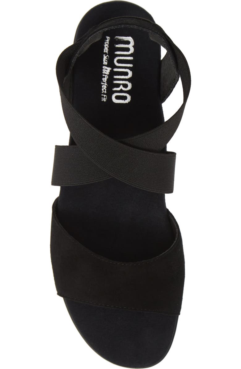 Munro Caley Wedge Sandal, Alternate, color,